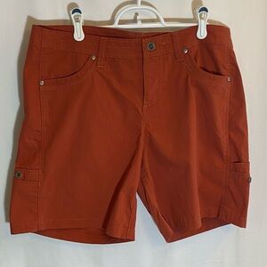 Kuhl Rust Orange Free Range Shorts, Women’s Size 12